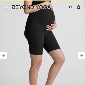 EUC Beyond the Bump Black Bike Shorts - L